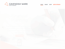 Tablet Screenshot of cavendishware.co.uk